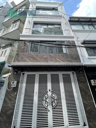 Bán Nhà Đẹp 4 Tầng Hồ Biểu Chánh QPN- HXH- 72m2- 4,8m x15m- Sát MT- Gần Sân Bay- Nhỉnh 10 Tỷ