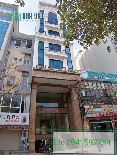 Bán tòa nhà VP 9 tầng mặt Phố Kim Giang DT 160m2, Mt 7m nở hậu, Giá 75 tỷ