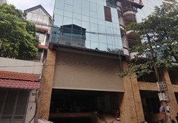 Bán toà Văn Phòng mặt phố Hoàng Ngân Dt 220m2* 9 tầng Mt 10m. Giá 150 tỷ