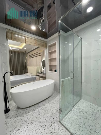 ĐỊNH CƯ MỸ BÁN GẤP NHÀ 4 TẦNG MỚI ĐẸP KHU BÌNH LỢI, CHỈ 16 TỶ