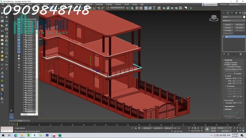 Cần bán nhà 3 tầng, diện tích 341,3m2 tại xã Sơn Định, Huyện Chợ Lách