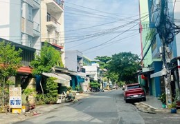 BÁN NHÀ MẶT TIỀN HẺM RỘNG 12M - LÊ VĂN PHAN - THÔNG TỨ TUNG - 102M2 -  9 TỶ