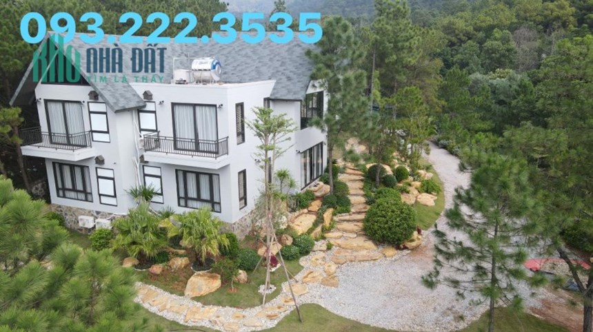 Bán 3600m2 sẵn villa kinh doanh tại Sóc Sơn, Hà Nội
