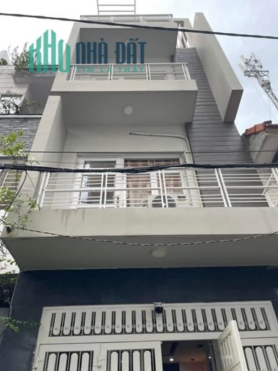 HẺM XE HƠI THOẠI NGỌC HẦU- GẦN UBND QUẬN TÂN PHÚ- 4x15- 4 TẦNG- 9.5 TỶ