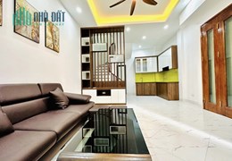 NHÀ TÂN MAI ĐẸP LONG LANH GẦN PHỐ ÔTÔ QUA NHÀ 44.5M2 5 TẦNG NHỈNH 4 TỶ