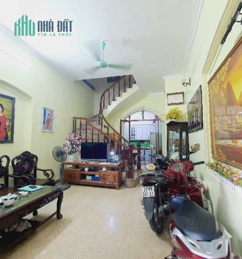 Bán nhà Đại Mỗ 52m2-5 tầng-4 tỉ hơn-lô góc-ô tô đỗ cửa-dân xây-ngõ siêu ngắn