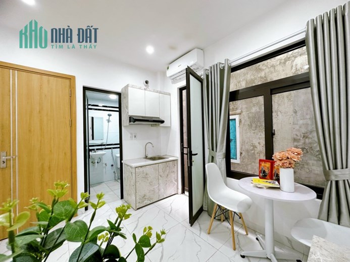 CHO THUÊ PHÒNG TRỌ 25M2 CHỈ 3.5TR-4TR TẠI KIM GIANG HOÀNG MAI có ban công - pccc - full đồ. sạch