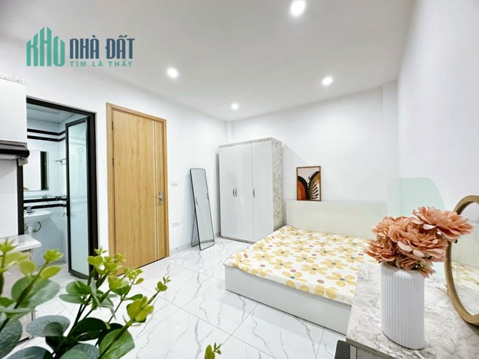 CHO THUÊ PHÒNG TRỌ 25M2 CHỈ 3.5TR-4TR TẠI KIM GIANG HOÀNG MAI có ban công - pccc - full đồ. sạch