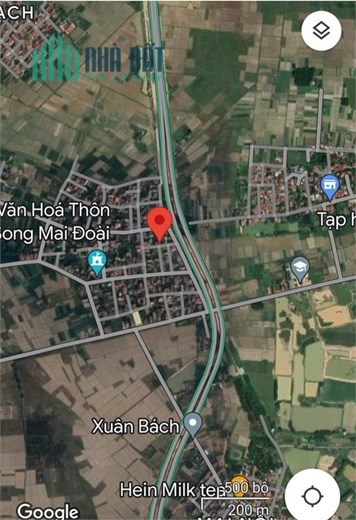 50m ra đường Võ Nguyên Giáp. Bán 44.5m2 tại Song Mai Đoài- Mai Đình- Sóc Sơn. Giá vài trăm
