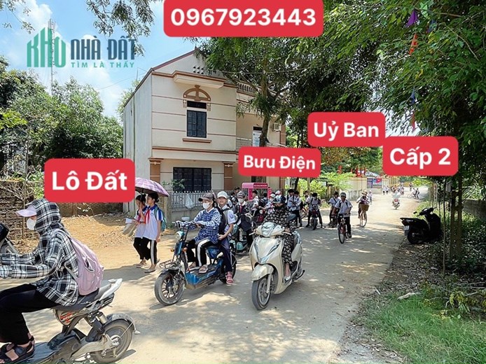 HÀNG HIẾM F0 - hơn 1 tỷ xíu lô đất Mặt đường Liên XÃ 15m 56 m2 full thổ cư