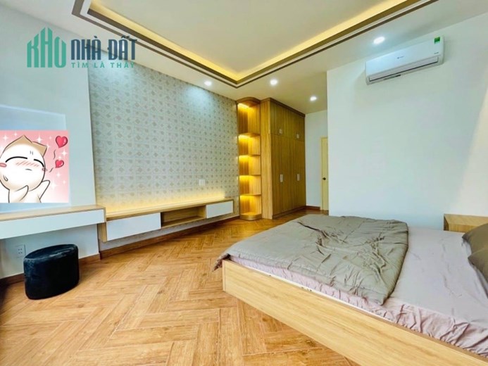 Bán nhà Lê Văn Thọ, gần mặt tiền, 4.4x15m, 3 tầng BTCT nhà mới chỉ 6 tỷ nhỉnh
