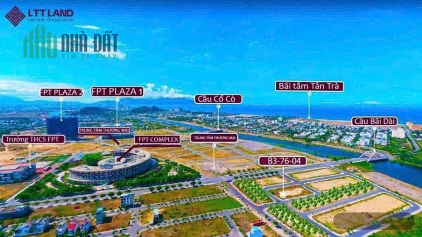 Siêu phẩm 2mặt tiền vị trí đẹp khu R3 Fpt city Đà Nẵng