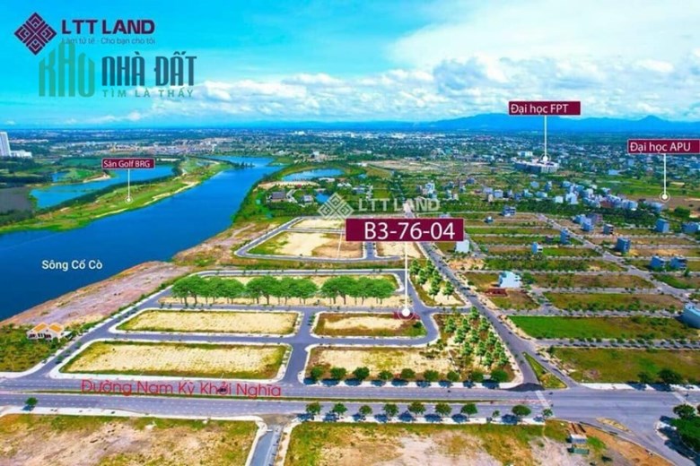 Siêu phẩm 2mặt tiền vị trí đẹp khu R3 Fpt city Đà Nẵng