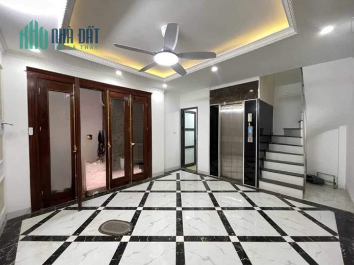 BÁN NHÀ HOÀNG HOA THÁM, THANG MÁY, 35M2, 6 TẦNG, MẶT TIỀN 5.3M, 4.85 TỶ.