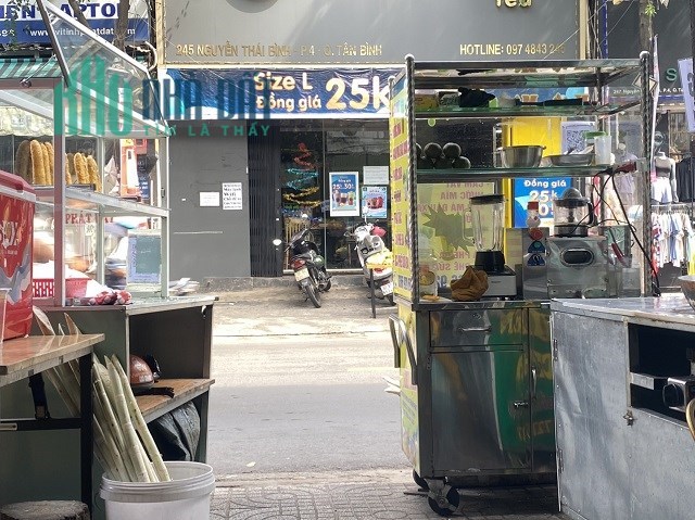Cần sang nhượng lại quán bán đồ ăn vặt và xe nước mía ở 128 Nguyễn Thái Bình, P12, Tân Bình