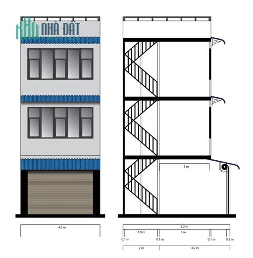 bán nhà HXH thông 5m Phan Văn Trị, Phường 11, Q.  Bình Thạnh