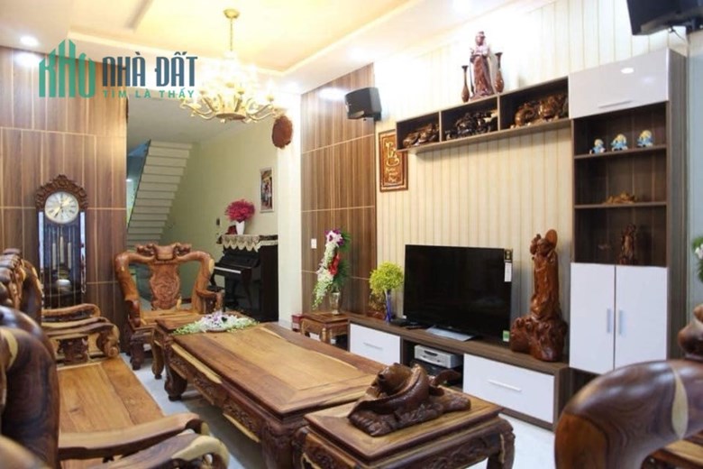 Nhà Bán Tô Ký-Quang Trung, 90M2, 3T59, Đường 10M