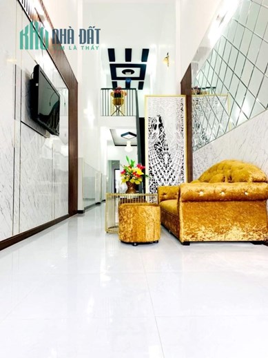 NHÀ MẶT TIỀN ĐƯỜNG 8M- NHÀ ĐẸP MỚI XÂY- 58M2-QUẬN 12-CHỈ HƠN 3 TỶ
