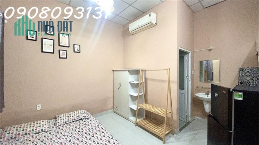 3131- Bán nhà CHDV - CMT8 -  DT: 110m2 , 10 phòng, DÒNG TIỀN  40 TRIỆU/ THÁNG - Giá 9 tỷ 5 (TL)
