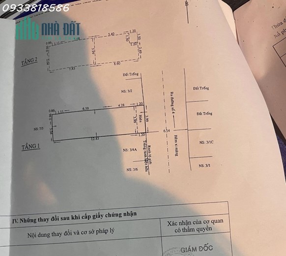 NHÀ 2 TẦNG - BÌNH TÂN - HẺM 6M - 56m2 - NHỈNH 4 TỶ 5
Hẻm Đường số 4,phường Bình Hưng Hoà A, Quận