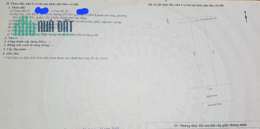 🔴💥Bán đất mặt tiền đường Âu Cơ - Liên Chiểu - Đà Nẵng