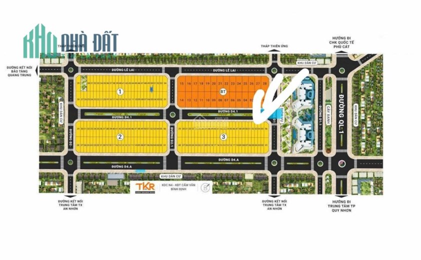 ĐẤT ĐẸP- GIÁ TỐT - CẦN BÁN  Lô Đất Tại thị xã An Nhơn, tỉnh Bình Định