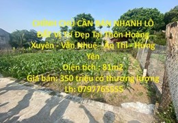 ⭐Bán đất vị trí đẹp tại thôn Hoàng Xuyên, Văn Nhuệ, Ân Thi, Hưng Yên, 325tr; 0888021198