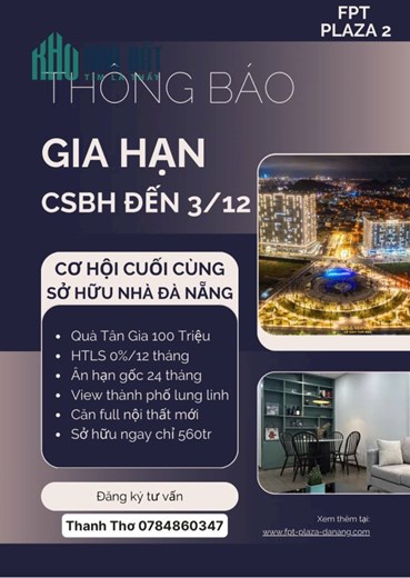 Mở rộng Chính sách Bán hàng FPT Plaza 2
