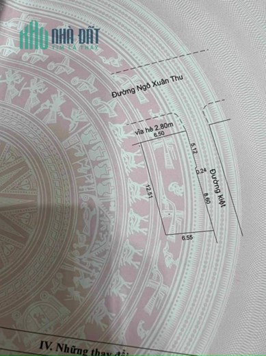Tôi cần Bán đất lô gốc 2 mặt tiền đường Ngô Xuân Thu