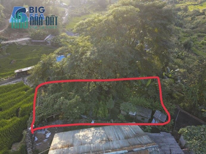 Cắt lỗ mảnh đất view ruộng thang, thích hợp xây nhà hàng, quán cafe
