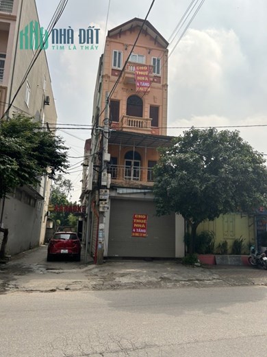 Cho thuê nhà mặt phố 4 tầng, căn góc tại Phố Dầu, Thị trấn Như Quỳnh, H. Văn Lâm, Hưng Yên