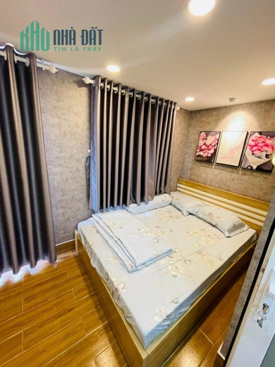 3 tỷ có ngay nhà mới Q.Trung, full nội thất xịn xò, hẻm ba gác rộng, 2pn, KQH, KLG