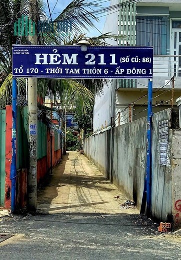 Cần bán căn Nhà Thới Tam Thôn 6, 32m2 , dọn vali vào ở ngay