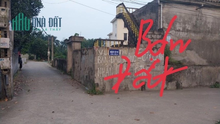 ĐẤT CHÍNH CHỦ - SỔ RIÊNG - Bán Đất Tặng Nhà Tại Tổ dân phố 1- Lương Xá- Lộc Hòa-TP Nam Định