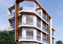 Siêu phẩm. Bán nhà 4 tầng căn góc 2 MT Đống Đa cạnh Lý Tự Trọng. Dòng Tiền 25 Tr/T. Giá nhỉnh 8 tỷ