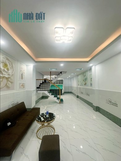 NHÀ ĐẸP LÊ VĂN QUỚI - NGAY NGÃ TƯ 4 XÃ - HẺM 5M XE HƠI VÀO NHÀ - 54M2 - 4PN - GIÁ CHỈ 4.X TỶ