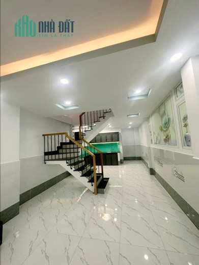NHÀ ĐẸP LÊ VĂN QUỚI - NGAY NGÃ TƯ 4 XÃ - HẺM 5M XE HƠI VÀO NHÀ - 54M2 - 4PN - GIÁ CHỈ 4.X TỶ