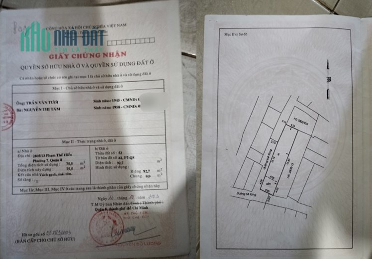 CHÍNH CHỦ CHUYỂN NƠI Ở CẦN BÁN GẤP NHÀ Tại quận 8, TPHCM