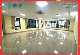 BT. Tòa nhà MẶT TIỀN K.D gần Nơ Trang Long, 188m2, ngang 8.1M, cho thuê 70 triệu/th.