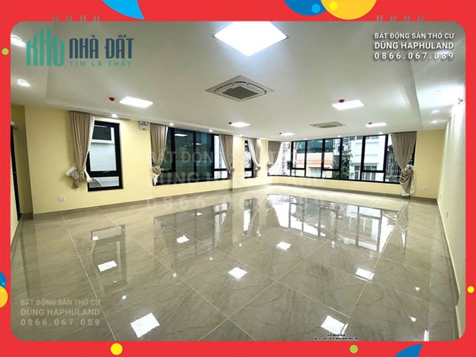 BT. Tòa nhà MẶT TIỀN K.D gần Nơ Trang Long, 188m2, ngang 8.1M, cho thuê 70 triệu/th.
