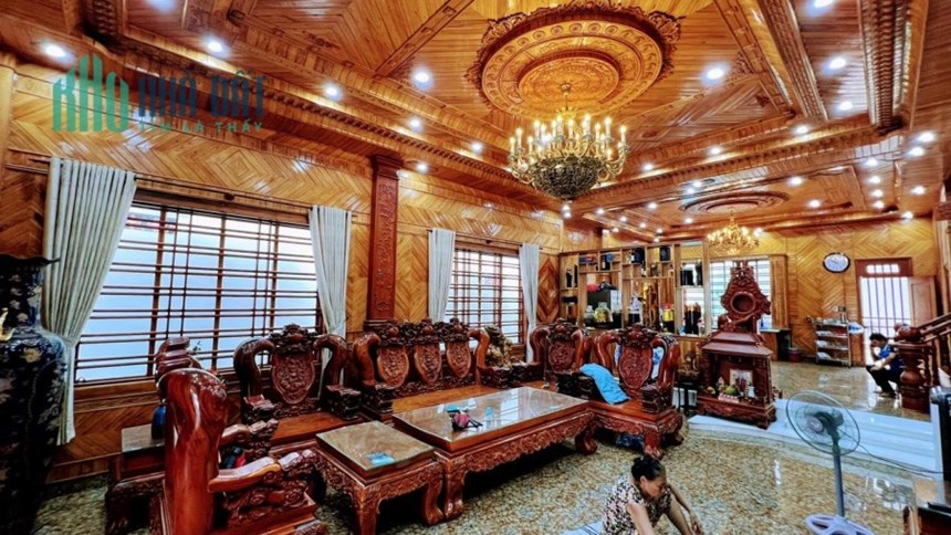 Biệt Thự Gỗ Quý 200m2 giá chỉ 8.5 tỷ