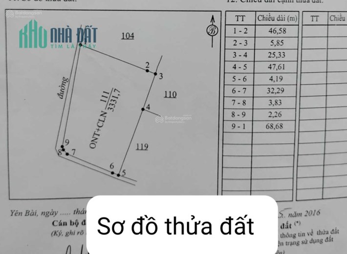 Gia đình cần bán 2 lô đất nghỉ dưỡng đẹp DT 8.000m² và DT 3.331 m2 thuộc xã Yên Bài, Ba Vì, Hà Nội