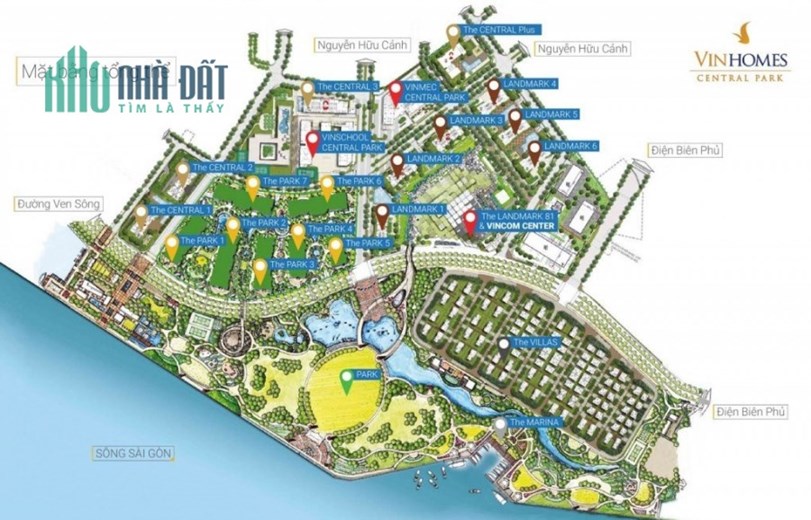 Cho thuê VINHOMES CENTRAL PARK (Bình Thạnh) theo ngày và theo hợp đồng dài hạn