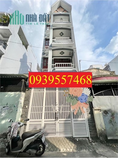 Nhà riêng 66m2, 4 tầng – HXH, Huỳnh Văn Nghệ, P.15, Tân Bình -- 6.8 tỷ