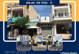 Cho thuê Nhà Mặt Tiền Tân Hương 100m2, 18 triệu,gần Chung Cư