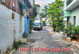 hàng hiếm gia đẹp - vi trí siêu đắc địa - kg có nhà bán - Nguyễn Cửu Vân p.17 - 4 x 12m công nhận