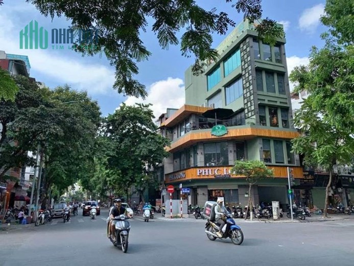 [ HIẾM] BÁN TÒA NHÀ MP NGÃ TƯ TRẦN XUÂN SOẠN- THI SÁCH 120M2, 9T hầm, kd đỉnh.