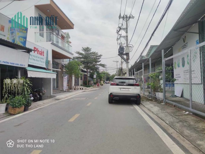 Bán đất tặng nhà góc 2 mặt tiền KD 9x20m, đang cho thuê Thạnh Xuân, Quận 12