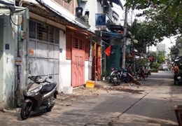 Bán nhà mặt tiền  đường nội bộ 8m Bình Long Bình Tân 8x20 trệt 1 lầu 2 mặt tiền trước sau gần ngã