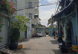 HẺM XE HƠI - 1 CĂN RA MẶT TIỀN - NHÀ MỚI Ở NGAY - NGANG 6M - 62m2 - 4.X TỶ
